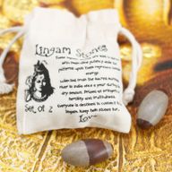 Two Inch Lingam - 2 Stones ( 4 pouches )
