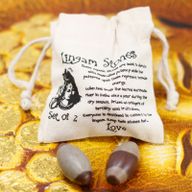 Two Inch Lingam - 2 Stones ( 4 pouches )