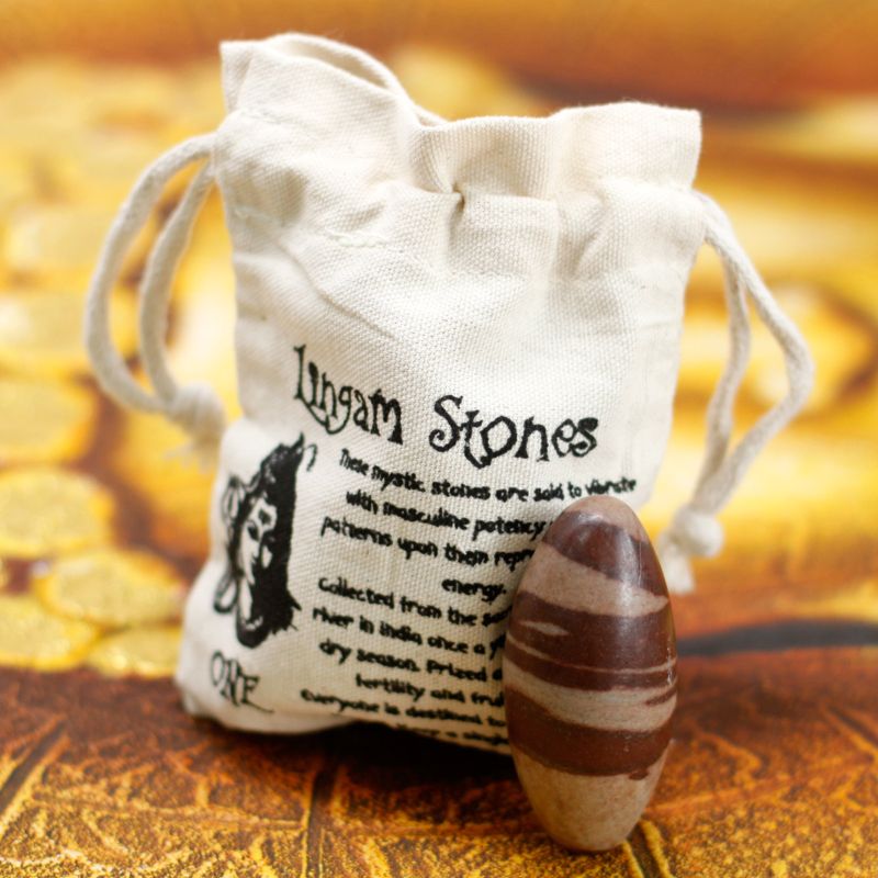 Three Inch Lingam - 1 Stone ( 4 pouches )