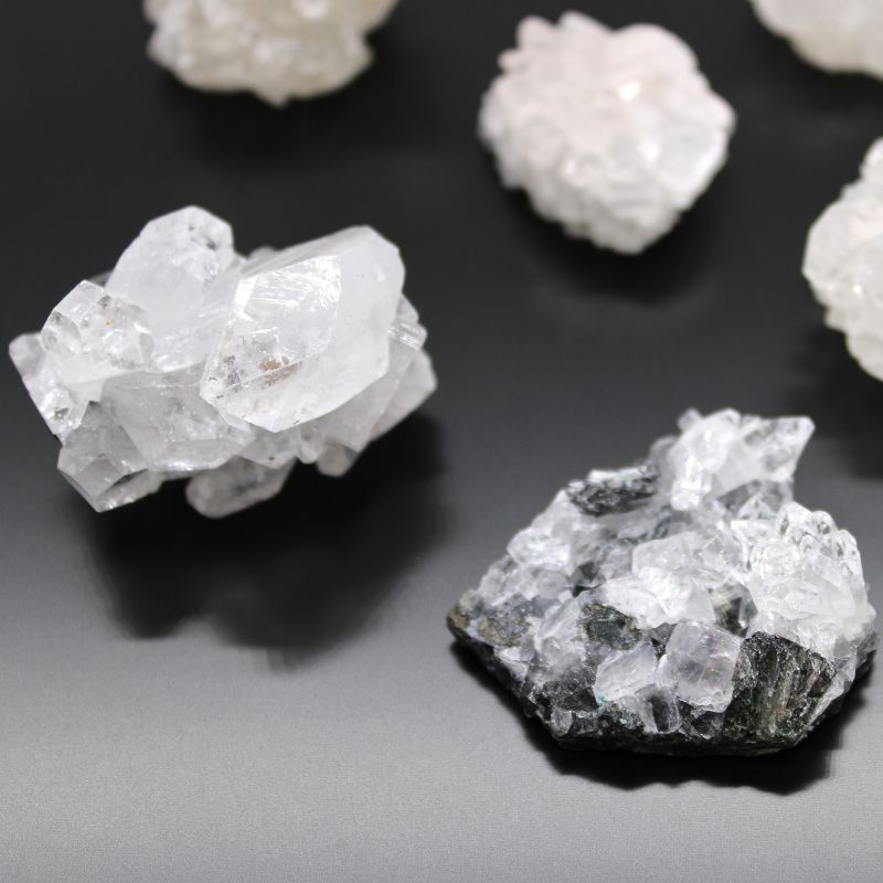 White Apophylite Clusters 20-30mm