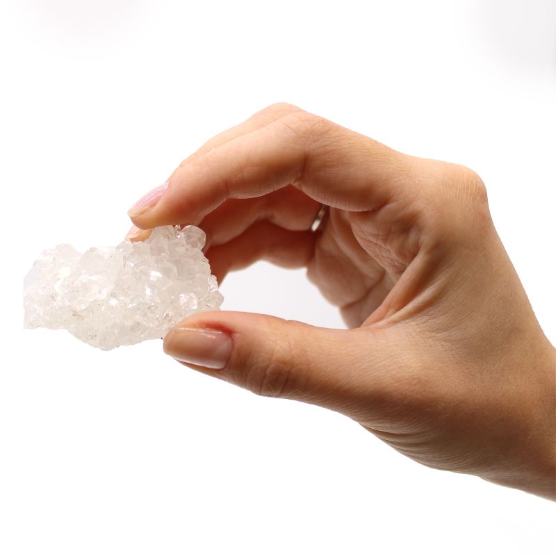 White Apophylite Clusters 20-30mm
