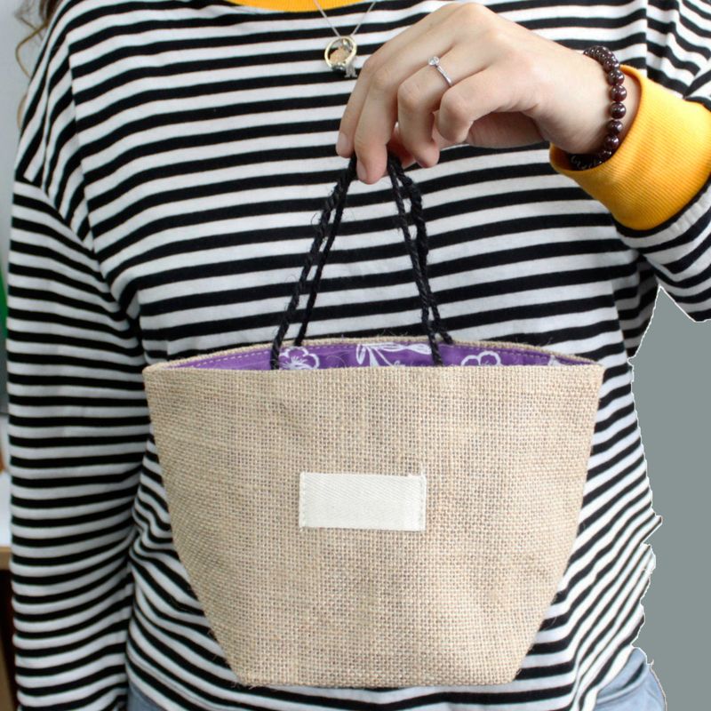 Large Black Lining Gift Bag