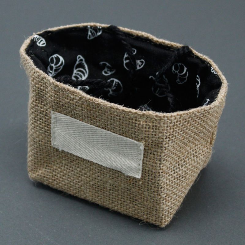 Small Black Lining Gift Bag