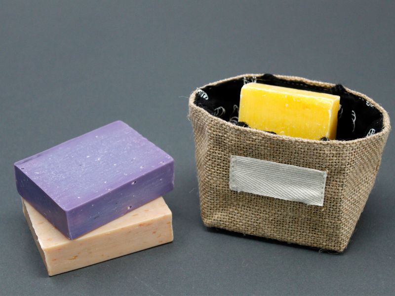 Small Black Lining Gift Bag