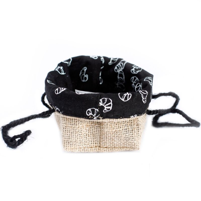Small Black Lining Gift Bag