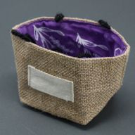Small Lavender Lining Gift Bag