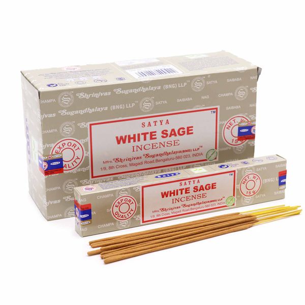 Satya Incense 15gm - White Sage