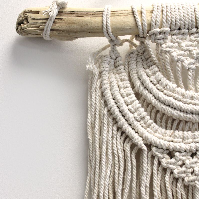 Macrame Wall Hanging - Three Waves