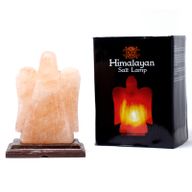 Crafted Salt Lamp - Angel 15x10x21 cm