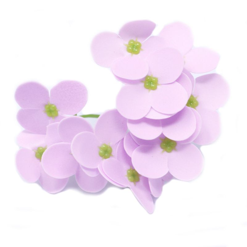 Craft Soap Flowers - Hydrangea - Pink