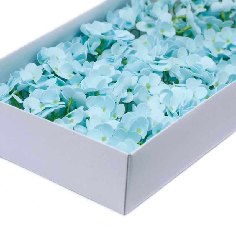 Craft Soap Flowers - Hydrangea - Baby Blue
