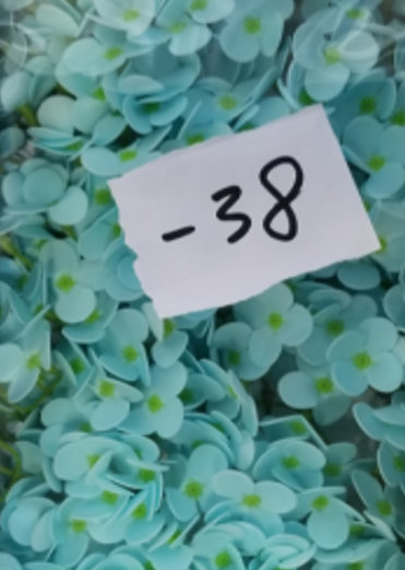 Craft Soap Flowers - Hydrangea - Baby Blue
