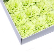Craft Soap Flowers - Carnations - Lime