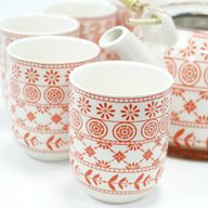 Herbal Teapot Set - Amber