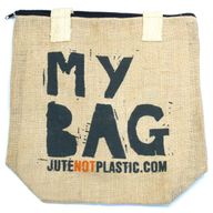 Eco Jute Bag - My Bag- (4 assorted designs)