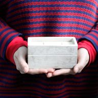 Large Concrete Soy Candle - Spiced South Sea Lime