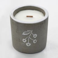 Med Concrete Soy Candle - Berries - Juniper & Sweet Gin