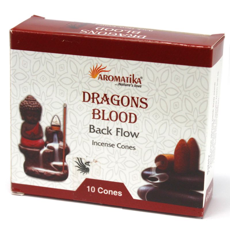Aromatica Backflow Incense Cones - Dragon's Blood