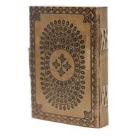 Leather Mandala Notebook (18x13 cm)