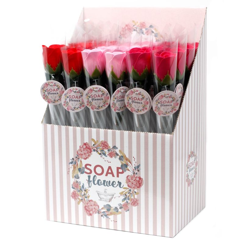 Ready to Retail Soap Flower - Small Rose