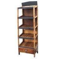 Recycled Teakwood Bathbomb Display Unit