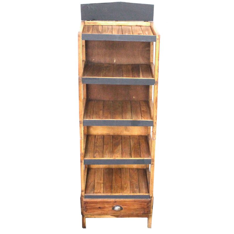 Recycled Teakwood Bathbomb Display Unit