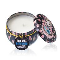 Art Tin Candle - Russian Dolls - Dolly Blue