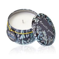 Art Tin Candle - Romantic Garden - Tea and Roses