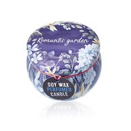 Art Tin Candle - Romantic Garden - Tea and Roses