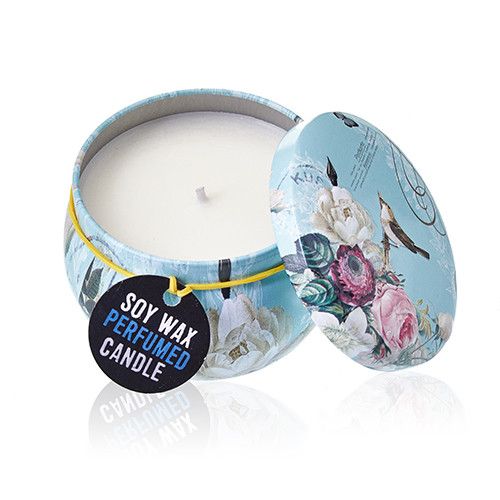 Art Tin Candle - Parisian Weekend - Pressed Peonies