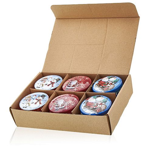 Art Tin Candle - Vintage Christmas - Spiced Orange