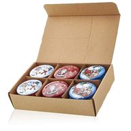 Art Tin Candle - Vintage Christmas - Spiced Orange