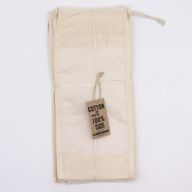 Long Cotton Window Pouch - 35x15cm