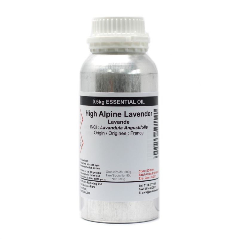 High Alpine Lavender Essential Oil Essential Oil - Bulk - 0.5Kg