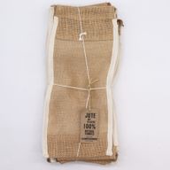 Long Washed Jute Pouch - 35x15cm