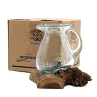 Molten Glass on Wood - Water Jug