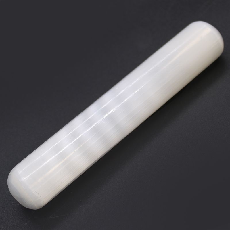 Selenite Wand - approx 16 cm (Round Both Ends)