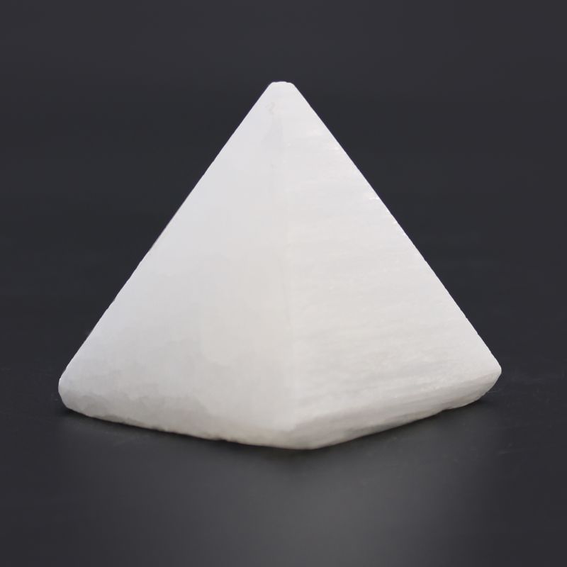 Selenite Pyramid - approx 5 cm