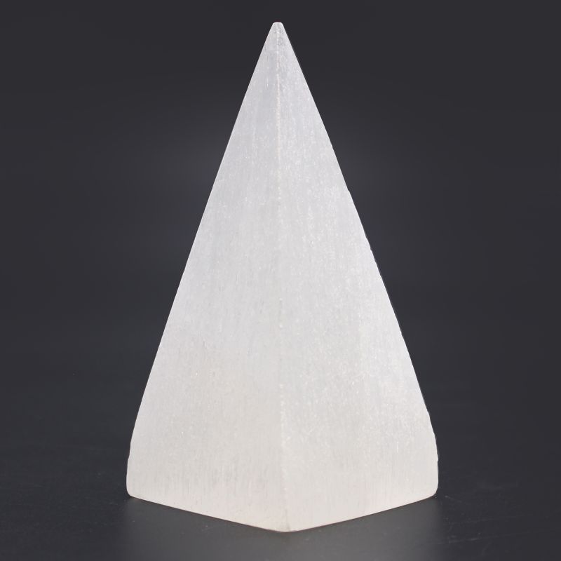 Selenite Pyramid - approx 10 cm