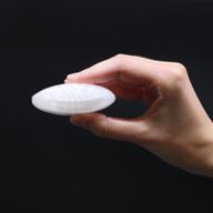 Selenite Palm Stone