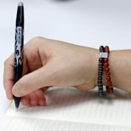 Magnetic Gemstone Bracelet - Red Stone