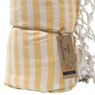 Cotton Pareo Towel - 100x180 cm - Sunny Yellow