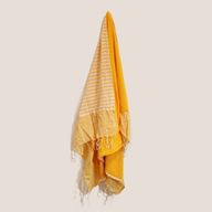Cotton Pareo Towel - 100x180 cm - Sunny Yellow