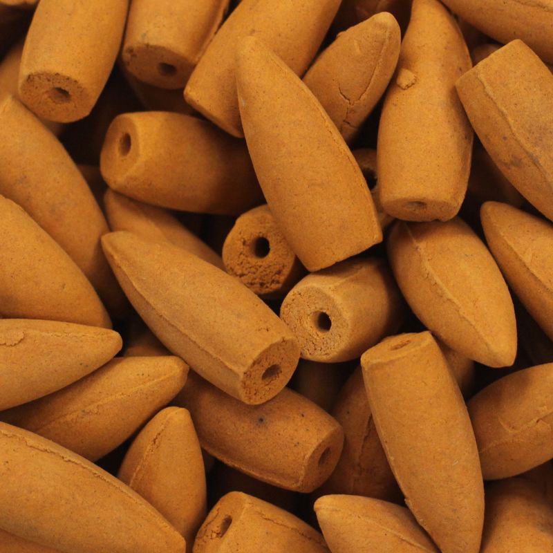 Box of 500g Back Flow Incense Cones - Amber (approx 225 pcs)