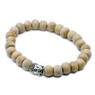 Fragrant Sandal Beads & Buddha Bangle