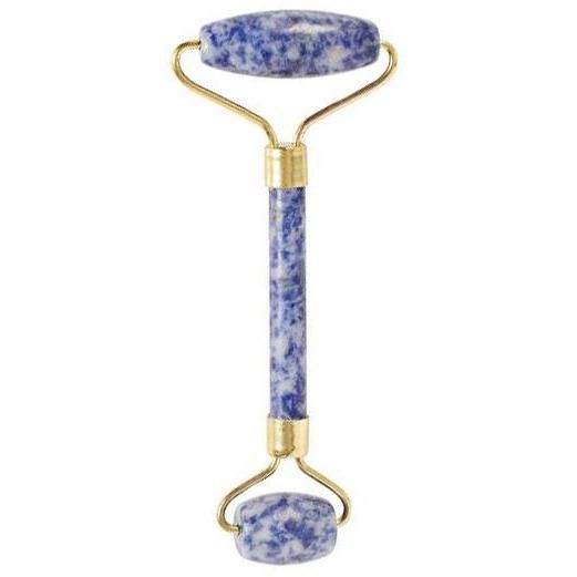 Gemstone Face Roller - Sodalide with Pouch