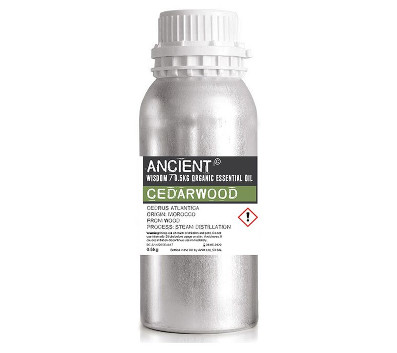 Cedarwood Atlas Organic Essential Oil 0.5kg