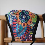 Reusable Fashion Face Covering - Funky Swirls (Adult)