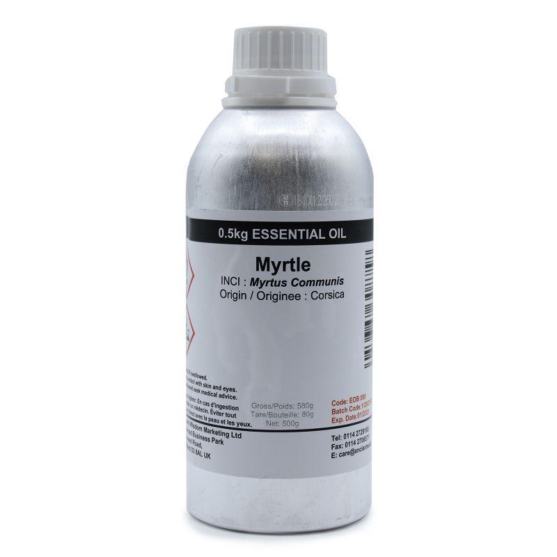 Myrtle Essential Oil Essential Oil - Bulk - 0.5Kg