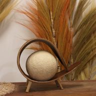Natural Coconut Lamp - Natural Loop